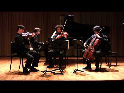 Brahms Piano Quartet in c minor op. 60, I. Allegro ma non troppo - Colburn Piano Quartet