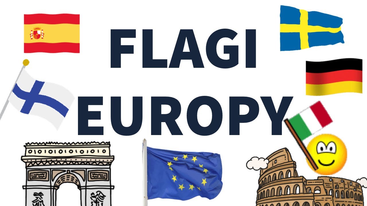 Symbole Unii Europejskiej Dla Dzieci FLAGI EUROPY dla dzieci (Unia Europejska) - YouTube