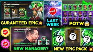 Guranteed Epic Coming Tomorrow Free Coins Free Try New Epic Packnew Manager Pack Efootball
