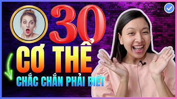 [Bỏ túi] 30 câu tiếng Anh chủ đề Cơ Thể Người THÔNG DỤNG NHẤT phải THUỘC LÒNG để giao tiếp lưu loát