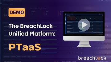 PTaaS Demo | BreachLock Unified Platform | Penetration Testing as a Service (PTaaS)