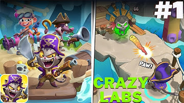 Realm Raiders By Crazy Labs - New Release - Hyper Hybrid Casual - Gameplay Walkthrough iOS & Android