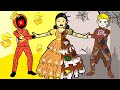 Oh! Who Can Marry Squid Game Doll? - Rich And Poor Wedding | DIY Paper Dolls & Cartoon