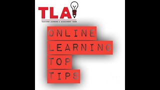 Online Learning Top Tips