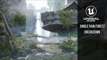 jungle Rain forest | Breakdown | Unreal engine 5.4 | environment