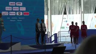 Anthem of Ukraine (2022 European Aquatics Championships, artistic swimming, duet free routine)
