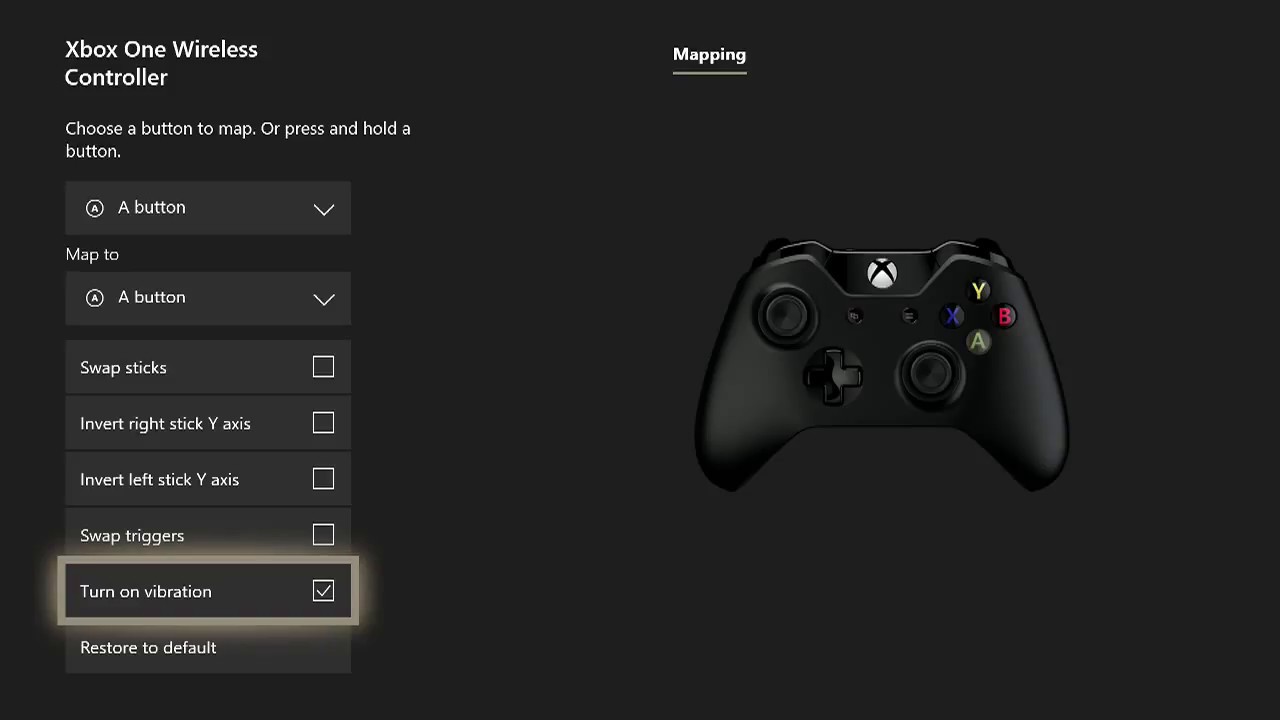 How to Turn Off/On Vibration on the Xbox One - YouTube