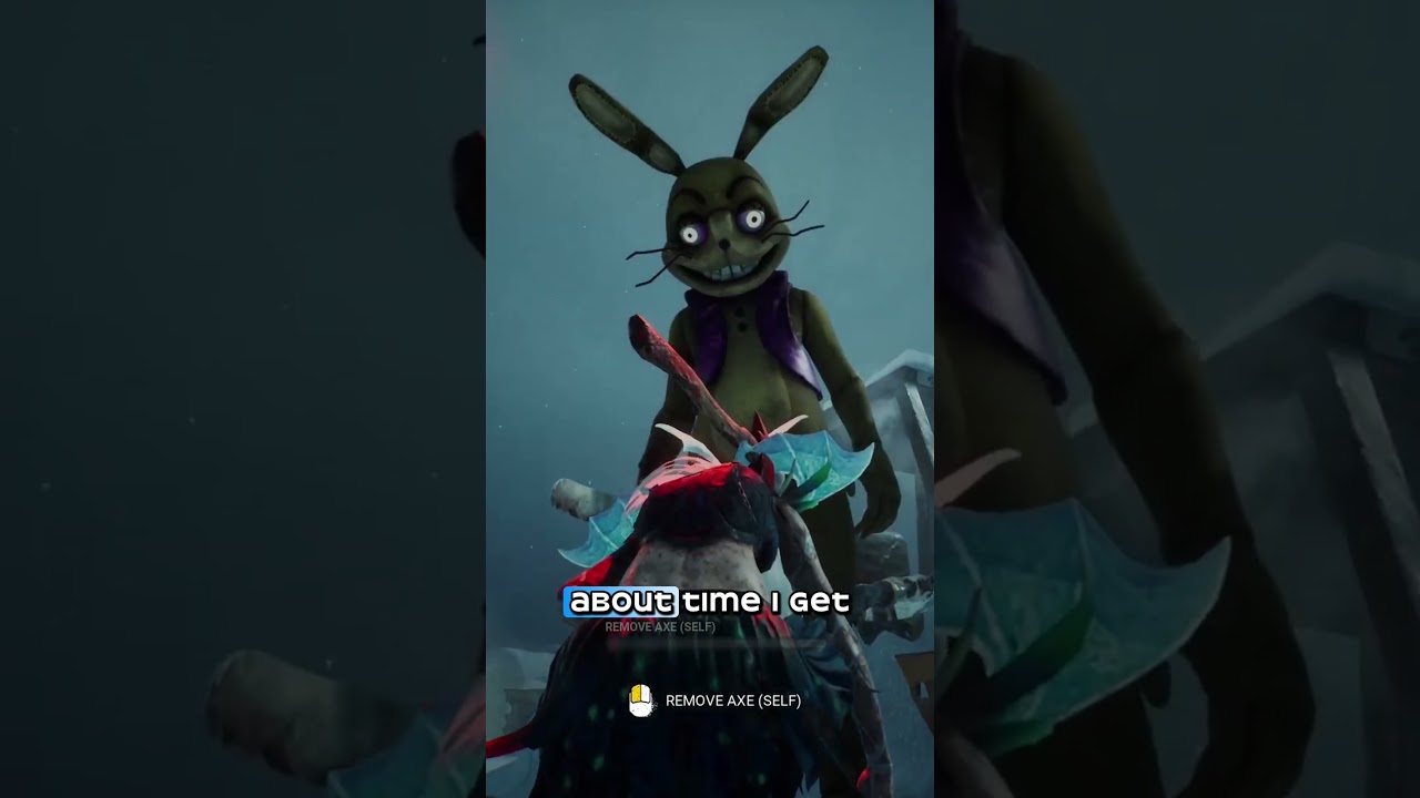 Chaos and the killer look at each other 