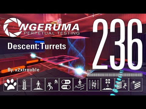 "Descent: Turrets" | Perpetual Testing #236 | Portal 2 Community Maps & Mods