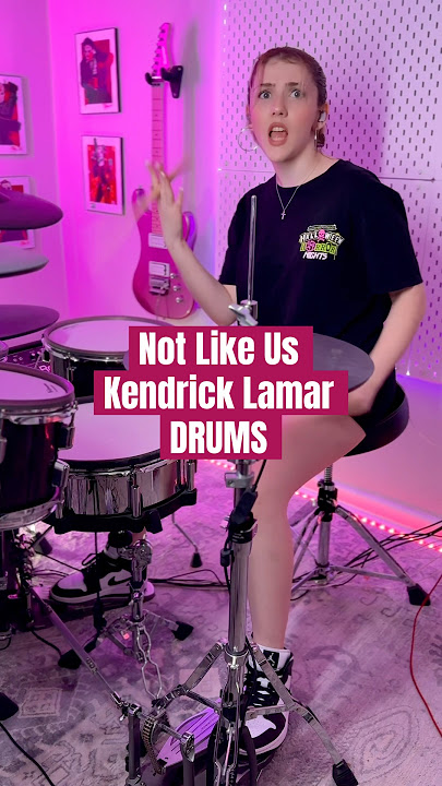 Not Like Us - Kendrick Lamar Drum Cover