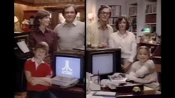 Atari Home Computer TV Commercial that Drags Commodore (1983)
