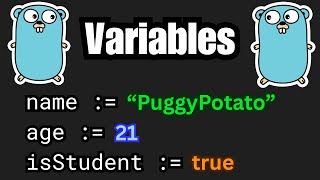 Learn Golang VARIABLES in 5 minutes!