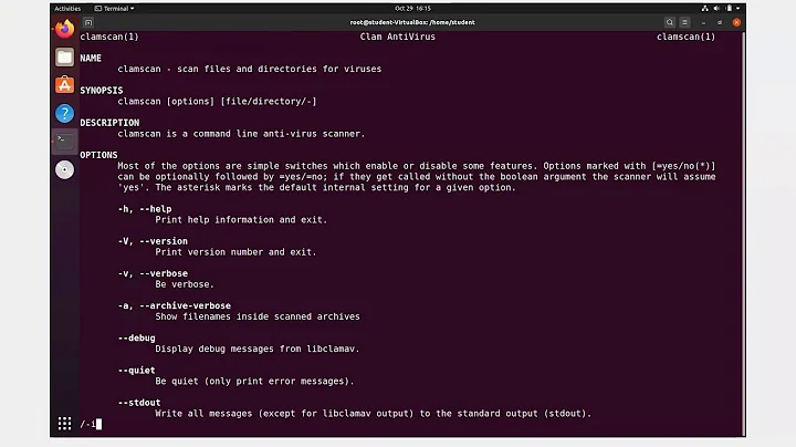 Linux Tutorial: Working with ClamAV