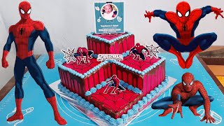 Kue Ulang Tahun Tingkat Sudut SPIDERMAN