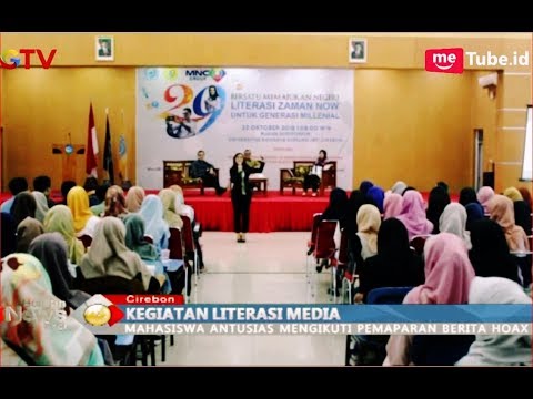 MNC Literasi Media Ajak Mahasiswa Unswagati Cirebon Tangkal Hoax - BIP 29/10