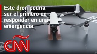 ¿Cómo este dron podría ser el primero en responder en una emergencia?