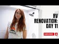 RV Renovation: Day 11 Shower pt 2 &amp; Painting