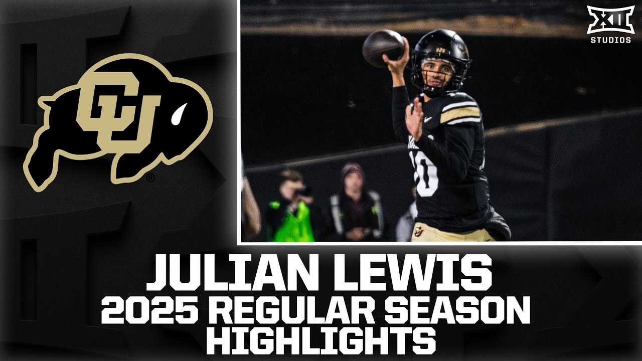Julian Lewis Regular Season Highlights | 2025 Big 12 Football