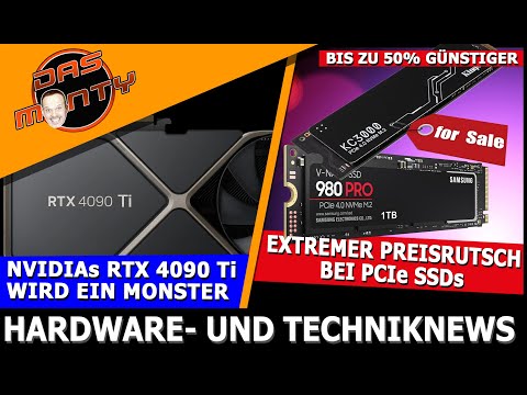 Nvidias RTX 4090 Ti wird ein Monster | Extremer Preisrutsch bei SSDs | RX 7900 XT für 699 Euro?