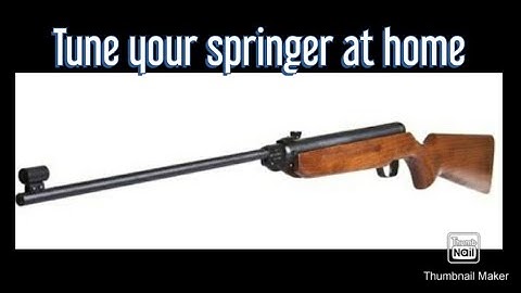tuning a springer at home - simple