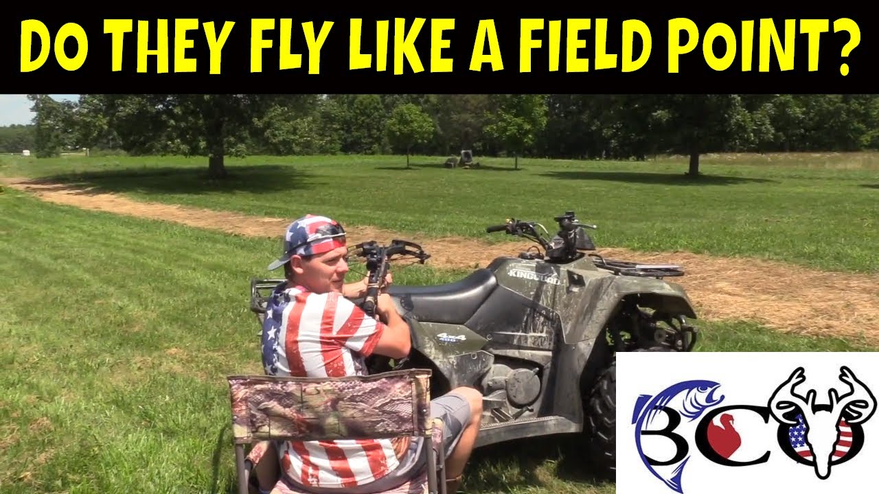 ANNIHILATOR BROADHEAD ACCURACY TEST YouTube