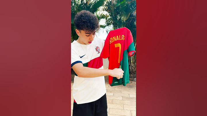 QUEIMEI A CAMISA DO CRISTIANO RONALDO DO MEU IRMÃOZINHO! 🔥