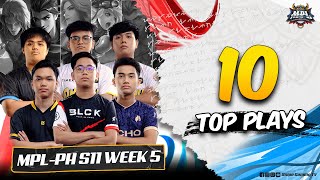 TOP 10 PLAYS of the WEEK - Edward Arlott, Bennyqt Claude Outplay, Kyletzy Lancelot 1v1, Light Lolita