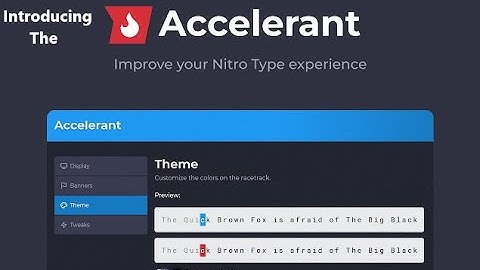 Awesome NitroType script!