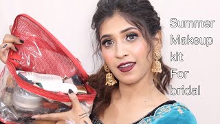 Summer Bridal Makeup Kit With Proper Guide U0026 How To Use  Shruti Makeover