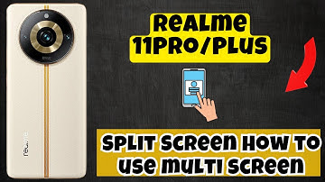 Realme 11Pro/Plus Split Screen How to use multi screen || Use split screen || Split screen setting