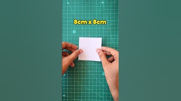 Easy paper ninja weapon | Impossible Paper dart tutorial | viral paper plane