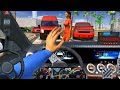 🔥 Taxi Driving Simulator Gameplay | Red Car Edit | Traffic Rush | Realistic POV Driving | Android 