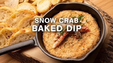 Snow Crab Baked Dip | Chef Alex Haun