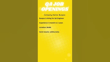 QA JOB OPENING FOR MANUAL TESTING #automation #selenium #manualtesting #qa #viral #yt #ytshorts