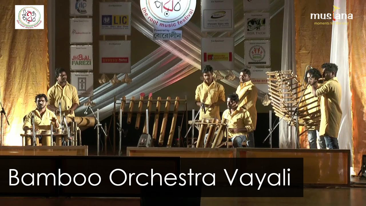 Bamboo Orchestra  Vayali Folklore Group  Kerala  Instrumental