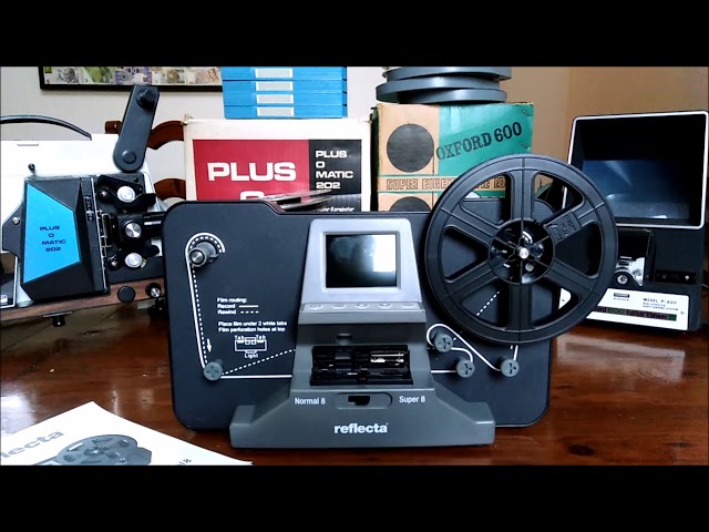 Interesse nød Bytte Reflecta Normal 8 Super 8 Cine Film Scanner A Review After Scanning 4200ft  of Home Cinefilm - YouTube