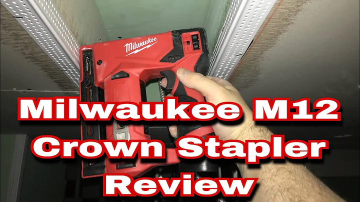Milwaukee M12 Crown Stapler REVIEW