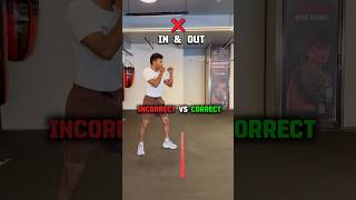 Boxing Footwork 101: Stop making these common mistakes! 🛑 #shorts #boxing #mma
