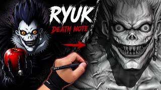 RYUK: From 2D to 3D | Death Note 3D Sculpting