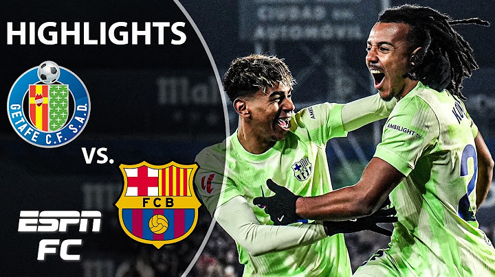 Getafe vs. Barcelona | LALIGA Highlights | ESPN FC