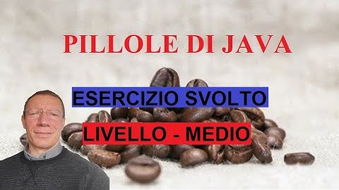 Esercizio Svolto Su Classi in Java