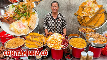 Mẹ truyền con nối 40 năm Quán Cơm Tấm Hẻm Sườn Bì Chả ăn vào đúng vị Sài Gòn xưa | Địa điểm ăn uống