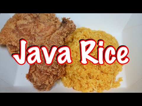 HOW TO COOK EASY JAVA RICE AT HOME