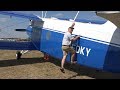 AN-2 Pilot shows his Plane