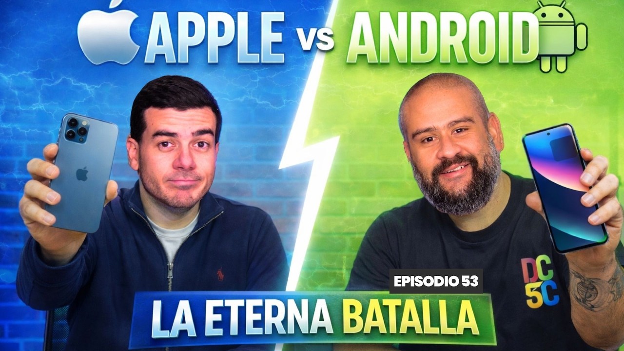 Apple vs Android: La eterna batalla - YouTube