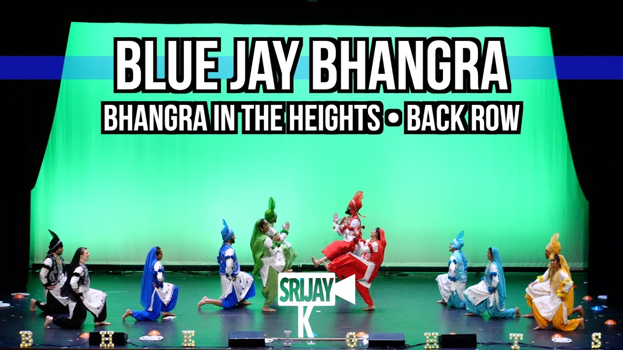 Blue Jay Bhangra  Bhangra in the Heights 2024 Back Row