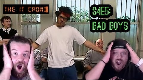 MOSS IS TOUGH?! Americans React To "The IT Crowd - S4E5 - Bad Boys"