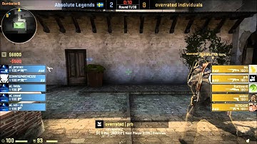 CS:GO Absolute Legends V overrated individuals Inferno Raidcall EMS One Spring 2013 Cup #2