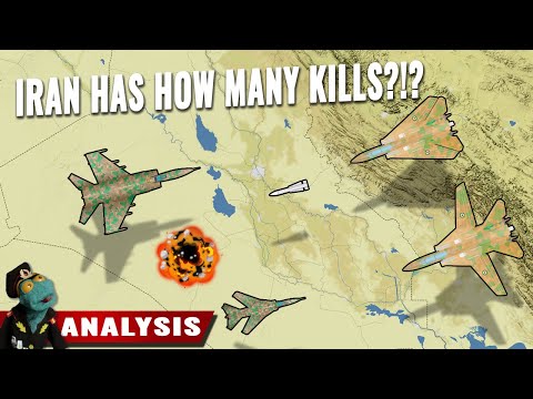 Combat history of F-14 Tomcat (US and Iran’s!) - Animated