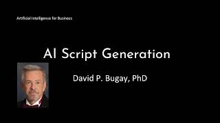 AI Script Creation